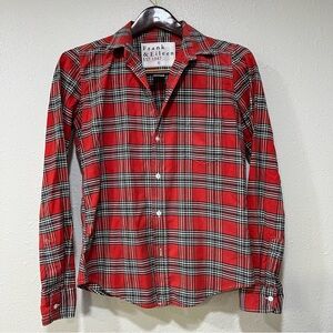 Frank & Eileen Classic Red Plaid Button Down Shirt